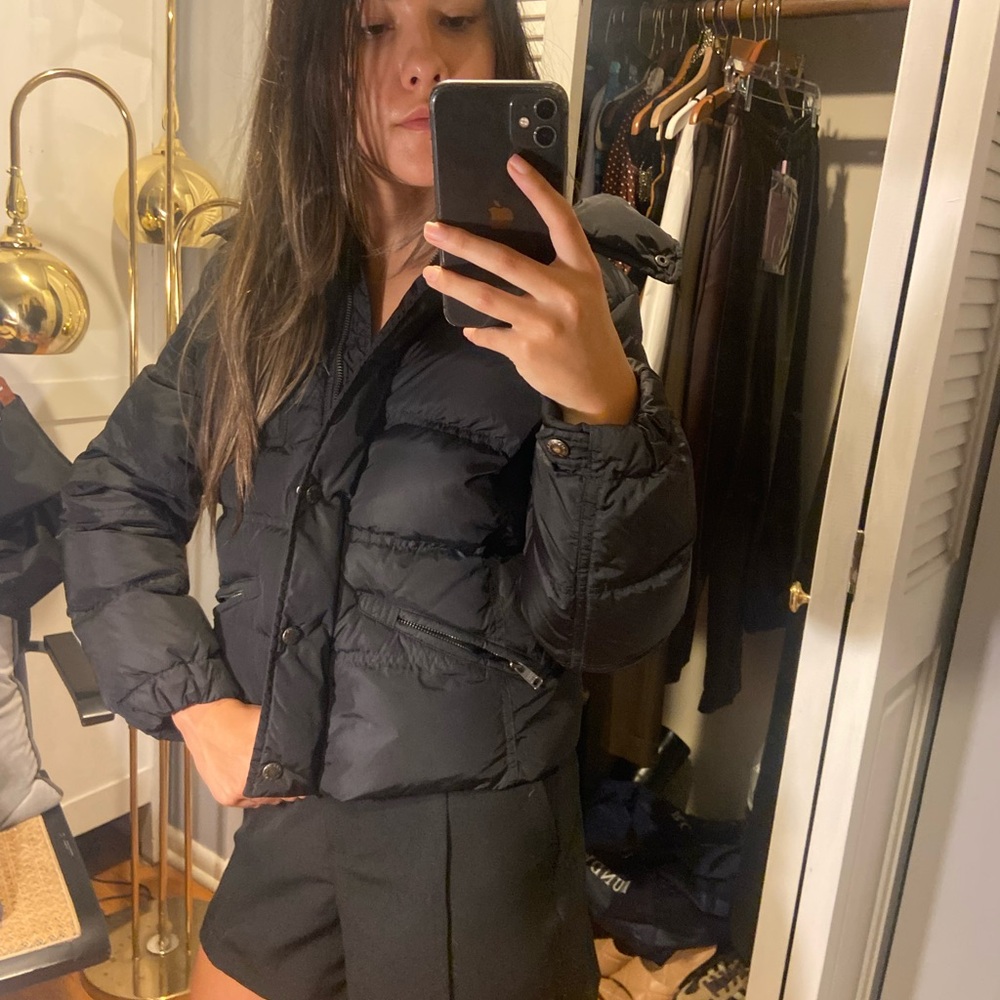 Prada Black Puffer Jacket - Picture 3 of 16